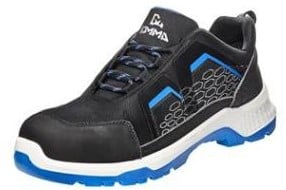 Emma Crossforce Fly low veiligheidsschoen S3S - XD - zwart/blauw - 46