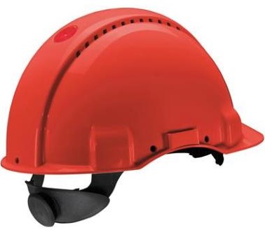 3M Peltor G3000NUV Rood veiligheidshelm