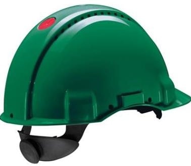 3M Peltor G3000NUV Groen veiligheidshelm;