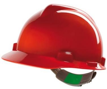 MSA V-Gard veiligheidshelm met Push-Key binnenwerk