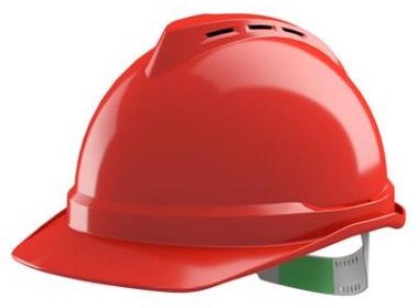 MSA V-Gard 500 geventileerde veiligheidshelm met Push-Key binnenwerk