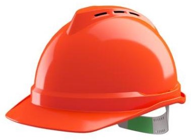 MSA V-Gard 500 geventileerde veiligheidshelm met Push-Key binnenwerk