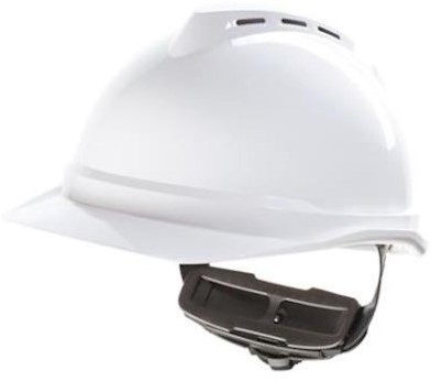 MSA V-Gard 500 geventileerde veiligheidshelm met Fas-Trac III binnenwerk