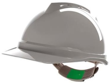MSA V-Gard 500 ongeventileerde veiligheidshelm met Push-Key binnenwerk