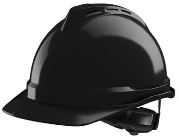 MSA V-Gard 500 ongeventileerde veiligheidshelm met Fas-Trac III binnenwerk