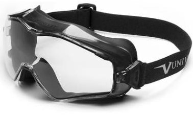 Univet 6X3 Black Edition Clear Ultra Ruimzichtbril