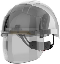 JSP AMC170-005-F00 Helm WitRookgrijs Unvented