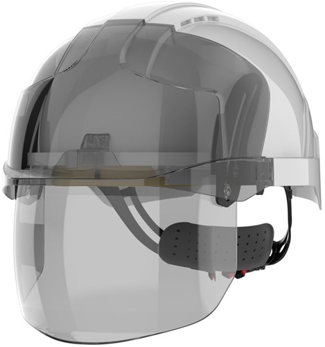 JSP AMC170-005-F00 Helm WitRookgrijs Unvented