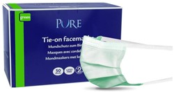 Pure mondmasker met elastiek appelgroen