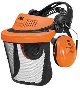 3M Peltor G500 Combinatieset Bosbouw met 5J-1 vizier