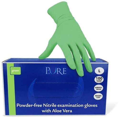 PURE AloeVera nitril poedervrij - l