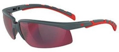 3M Solus 2000 veiligheidsbril Rode lens