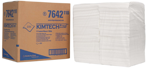 Kimtech 7642 poetsdoek 1-laags wit