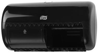 Tork Conventional Toilet Roll Dispenser zwart