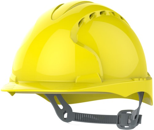JSP AJF030 EVO2 Helm Mid pinlock - geel