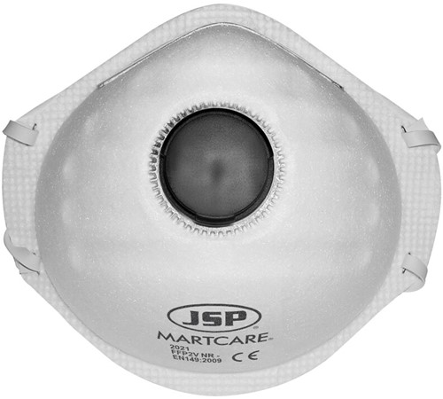 JSP Martcare Stofmasker FFP2V/10 st