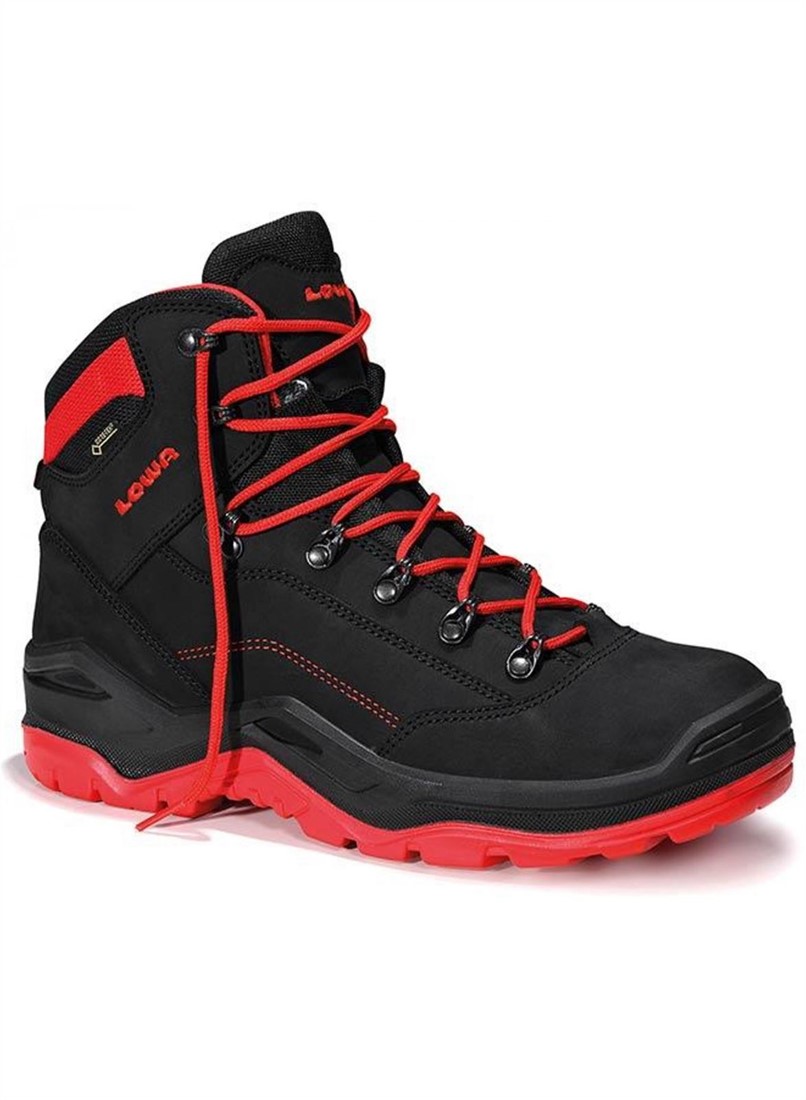 Lowa Renegade Work GTX red mid Werkschoenen S3 46