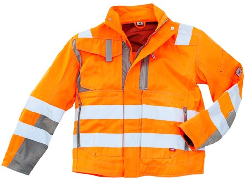EXCESS 231 Werkjack Champ Reflex - hi-vis oranje/grijs - 4xl