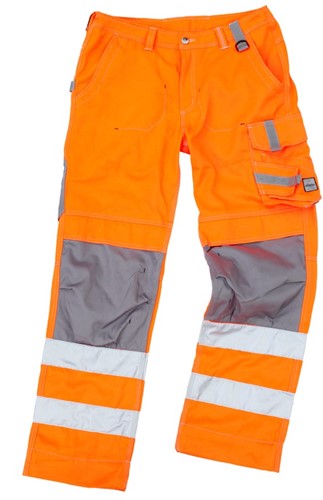 EXCESS 692 Werkbroek Champ Reflex - oranje/grijs - 56