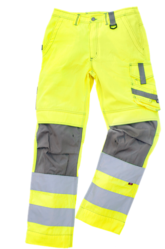 EXCESS 692 Werkbroek Champ Reflex - hi-vis geel/grijs - 50