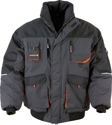 Terratrend Werkjas 4629 - 6310 grijs/zwart - 5xl