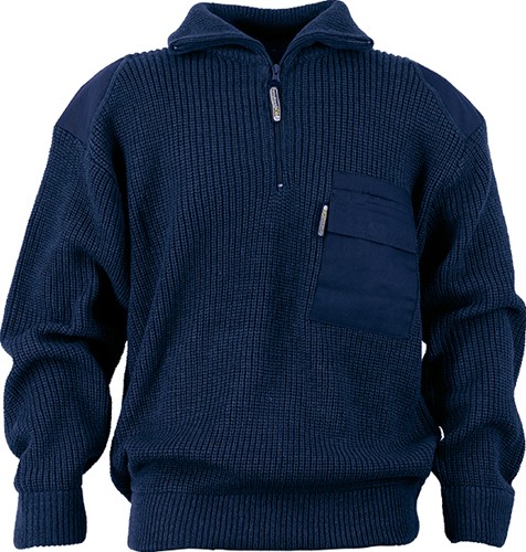 Terratrend Heren Schipperstrui 4802 - 7400 marine - 3xl