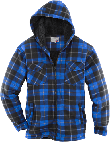 Terrax Thermohemd Met Capuchon 10731 - zwart/blauw 1072 - xl