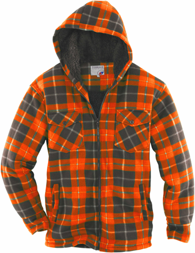 Terrax Thermohemd Met Capuchon 10731 - zwart/oranje 1051 - 3xl