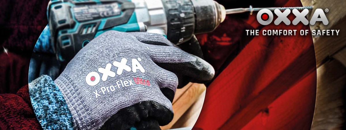 Verschillende soorten OXXA werkhandschoenen
